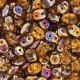SuperDuo Beads 2.5x5mm Topaz - Sliperit
